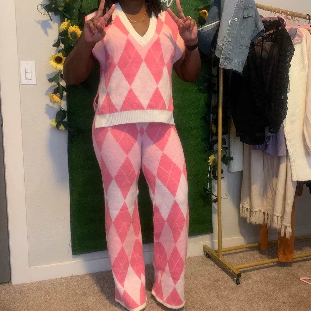 2pc vest with bottoms
